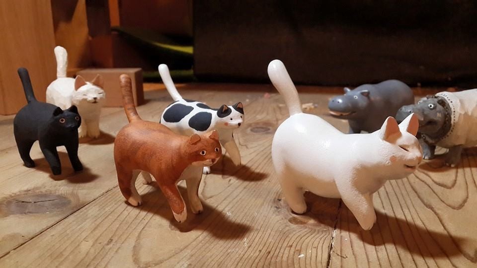 想作室木雕動物