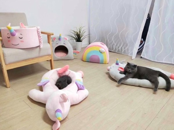夢幻獨角獸貓窩